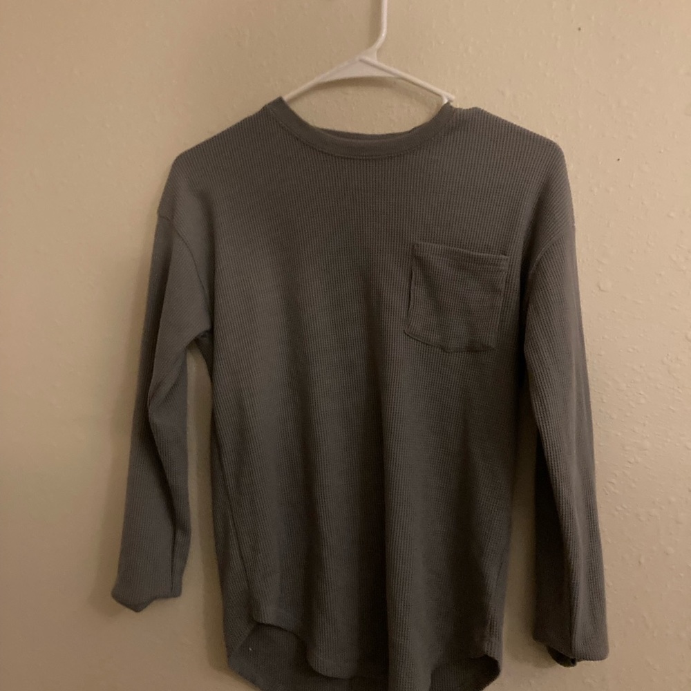 Greenish greying long sleeve